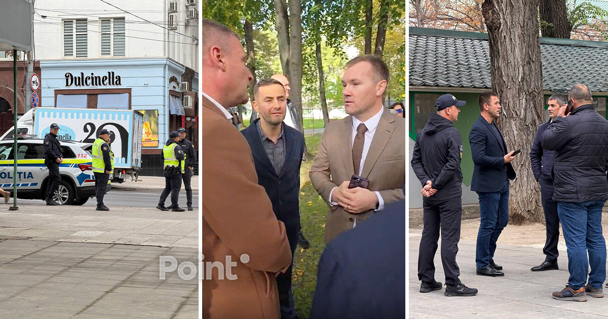В сквере Кафедрального собора второй день продолжается спор мэрии и Termoelectrica.