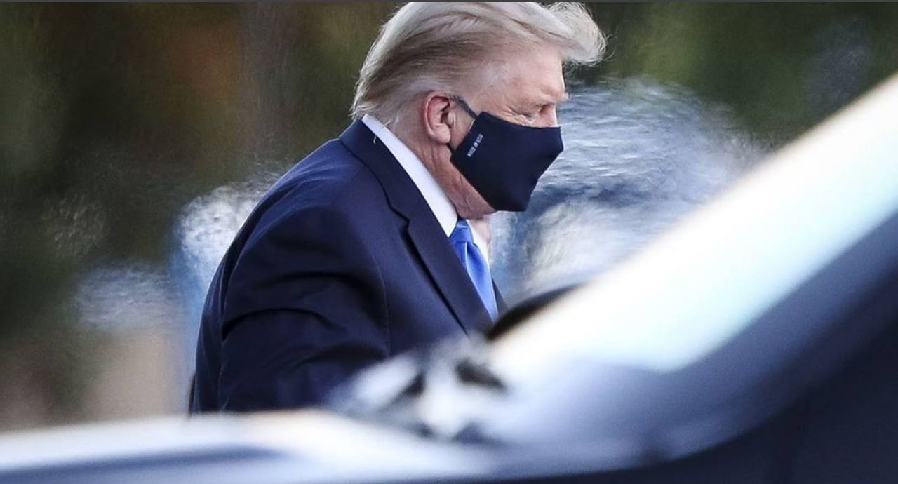 У Трампа снизился уровень кислорода в крови.