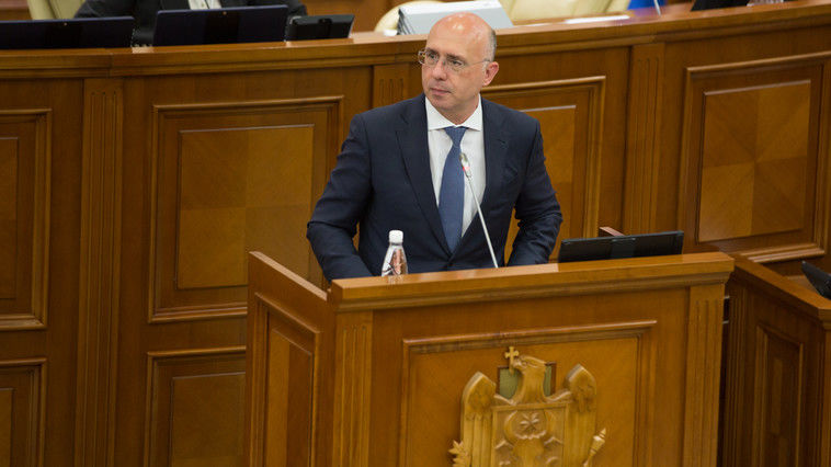Председатель Демократической партии Молдовы Павел Филип.