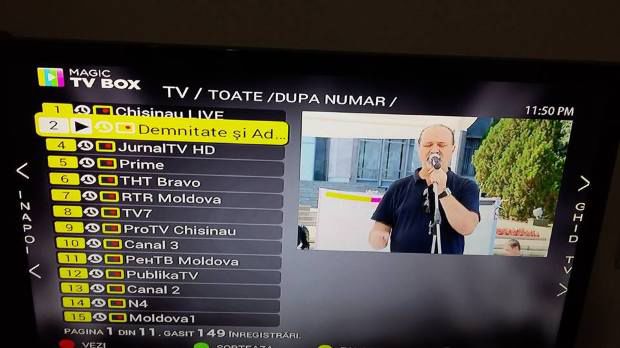 StarNet a introdus neautorizat postul ”Demnitate și Adevăr” în grila de canale TV. Foto: Facebook.com/AlexeiLungu