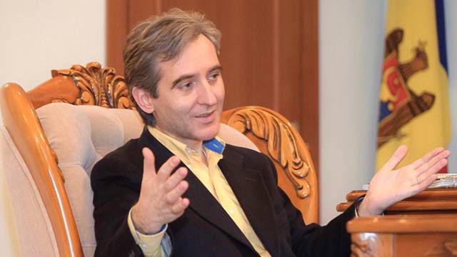 Liderul Partidului Popular European Iurie Leancă. 