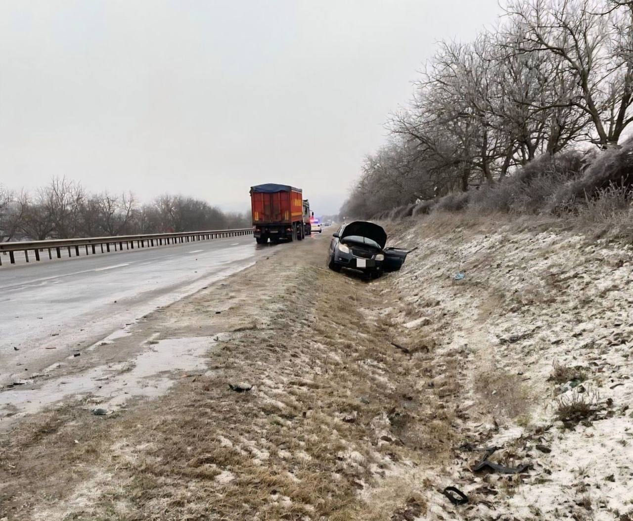 В Оргеевском районе в результате ДТП погиб водитель Skoda.
