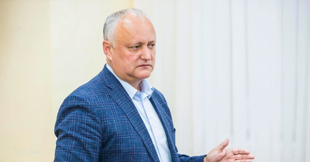 Додон: "Если уже и прокуроров вызывают на учения резервистов, куда мы движемся?".