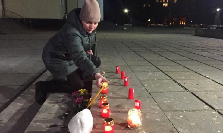 В Кишиневе почтили память погибшего малыша.