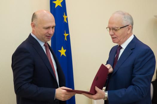 Павел Филип выразил заинтересованность РМ в развитии сотрудничества с партнерами из РФ. Фото: gov.md