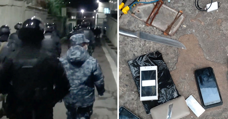 В колонии №6 в Сороках прошли обыски. Коллаж: Point.md
