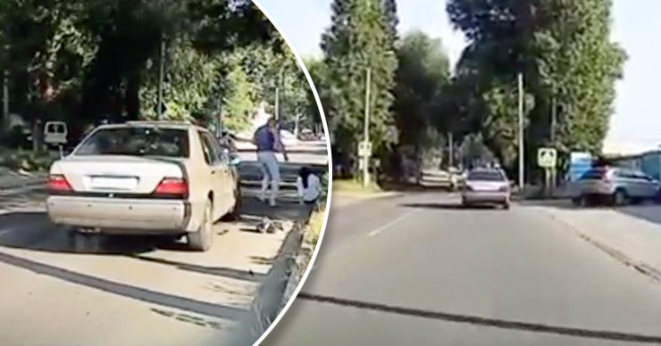 В Кишиневе водитель сбил женщину на пешеходном переходе.