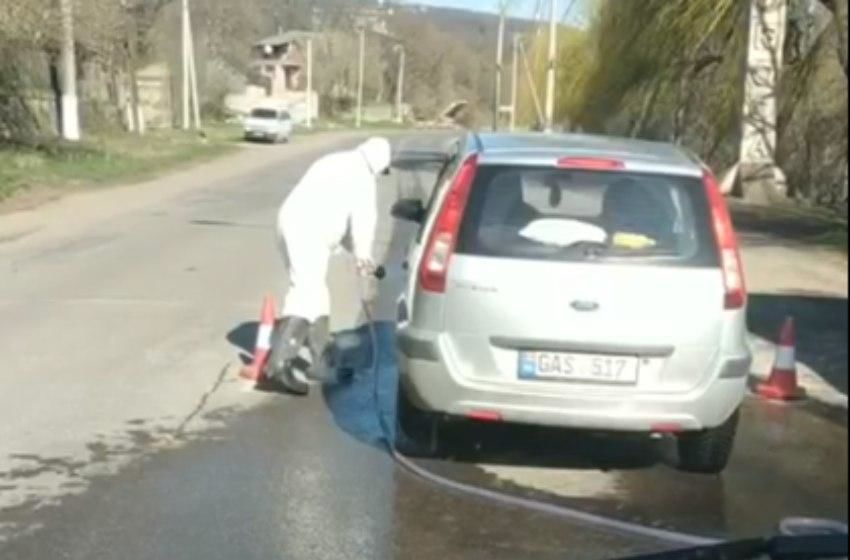В Сороках установили пункт пропуска для борьбы с распространением коронавируса.