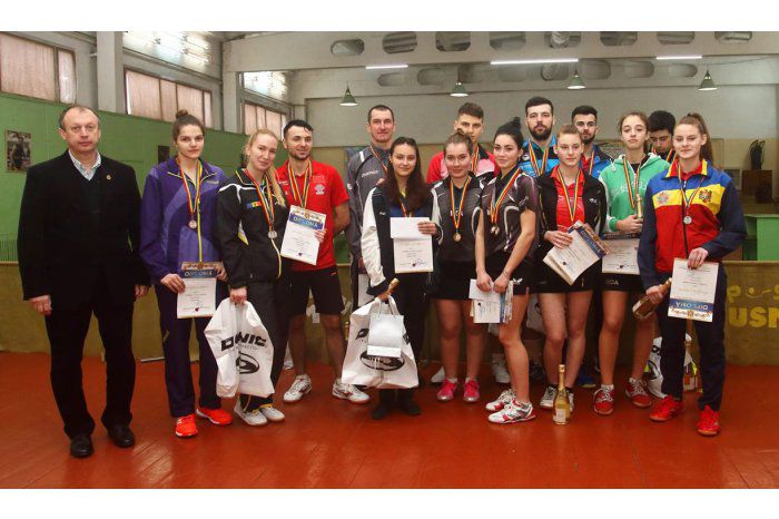 Cine au devenit în premieră campioni naționali la tenis de masă
