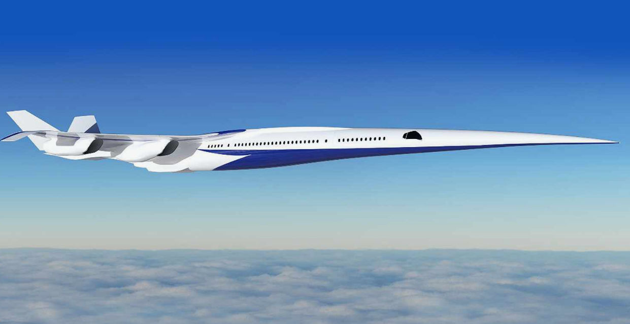 O companie care proiecta un avion de pasageri supersonic a fost închisă în SUA.