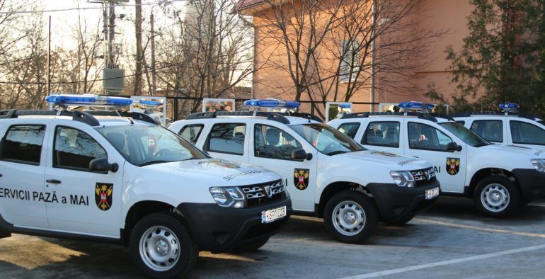 Girofarurile de pe mașinile Servicii Pază a MAI, motiv de litigiu cu Consiliul Concurenței.