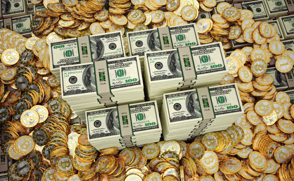 Bitcoin a trecut de 5.000 de dolari, ajungând la un nou record.