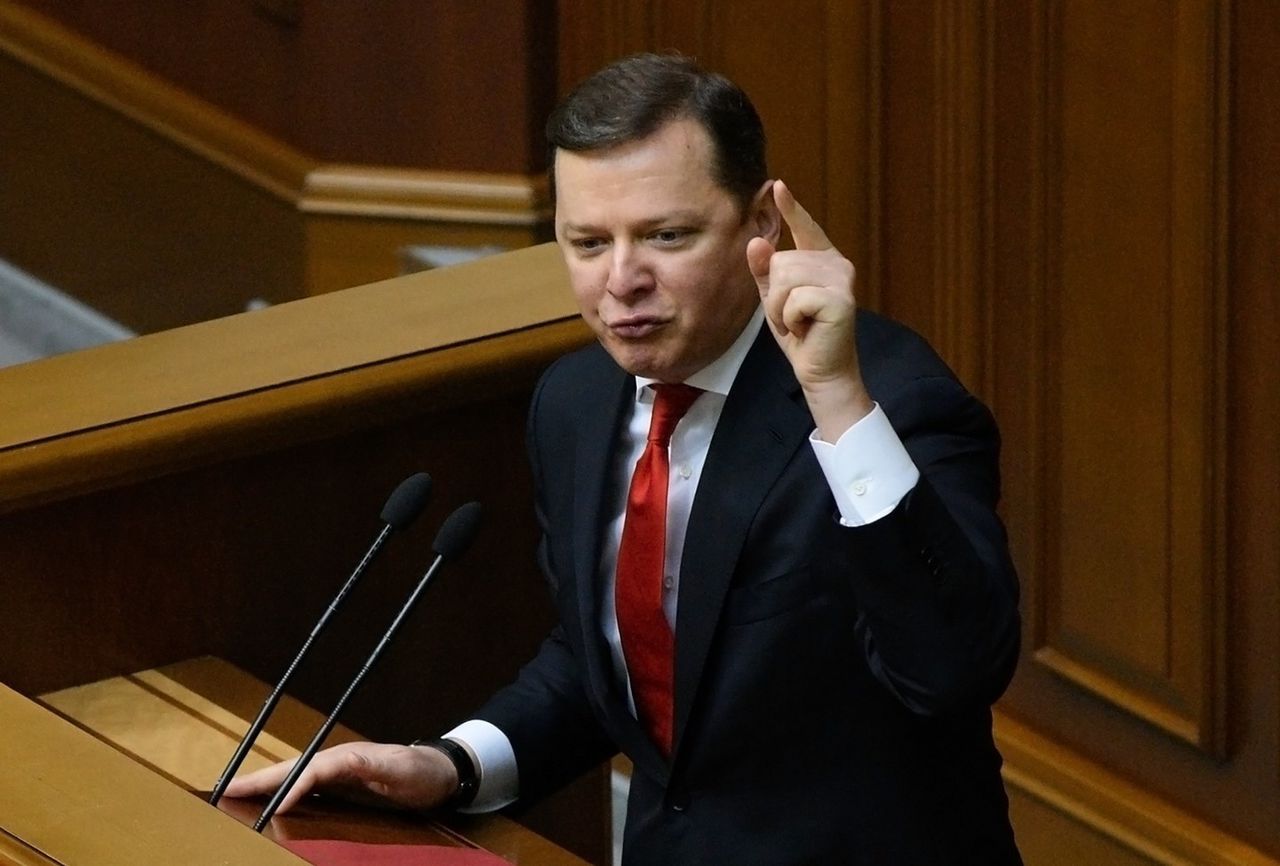 Лидер "Радикальной партии" Украины Олег Ляшко.
