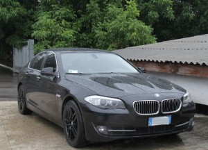 BMW-ul se află în prezent la sediul Departamentului Poliţiei de Frontieră