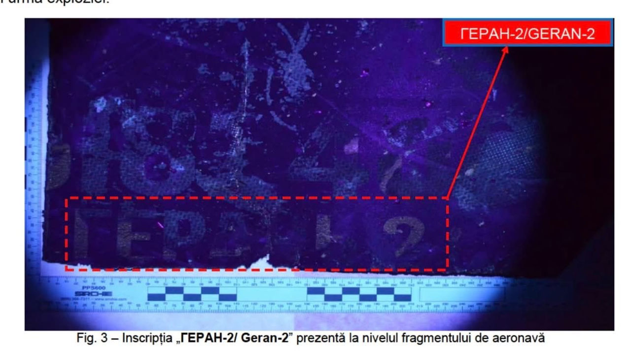 Expertiza a confirmat că drona care a lovit un bloc în România este rusească de tip Geran-2.
