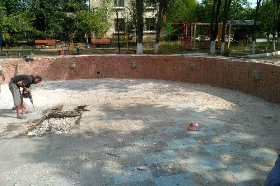 Самый большой фонтан Гагаузии заработает до конца осени.