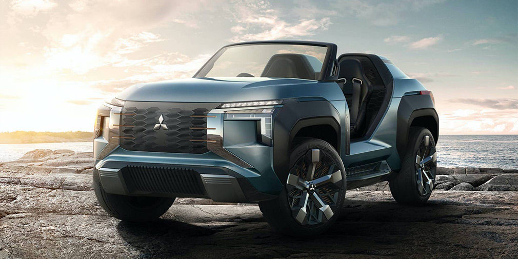 Mitsubishi создал багги с газовой турбиной и дополненной реальностью.