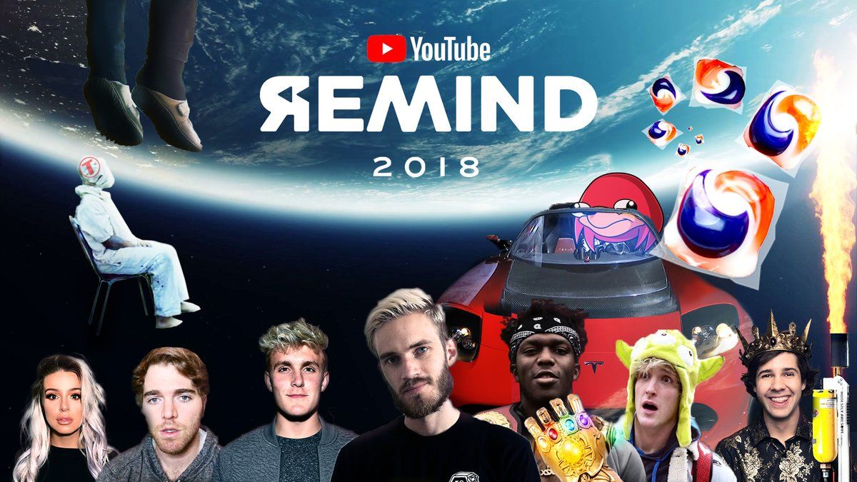 Видеохостинг YouTube подвел итоги уходящего года, опубликовав ролик серии “YouTube Rewind”.