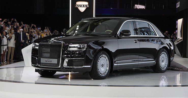 Поставки водородных автомобилей Aurus начнутся в 2024 году.