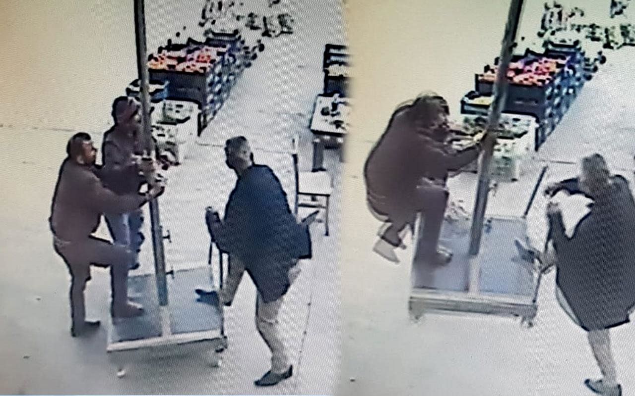 Рабочий бросился спасать зонт во время шторма и улетел вместе с ним.