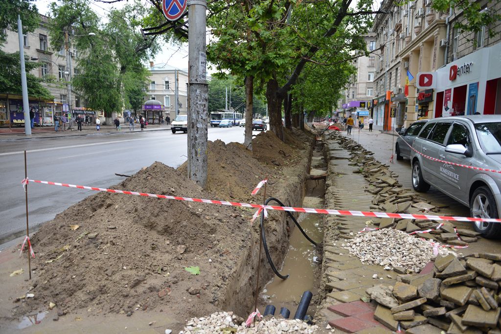 Autorităţile au planuri mari pentru reamenajarea centrului Capitalei. Foto: moldova24.info