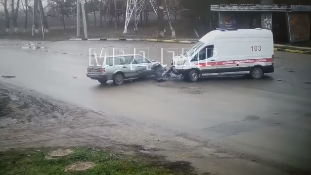 Дорожно-транспортное происшествие произошло в Слободзее по улице Тираспольской.  