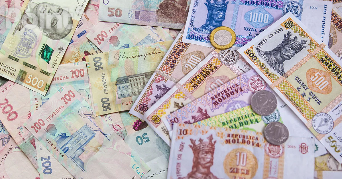 Salariul minim în Moldova este cu 67% mai mare decât în Ucraina.