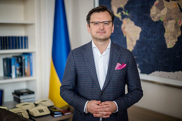 Министр иностранных дел Украины Дмитрий Кулеба.