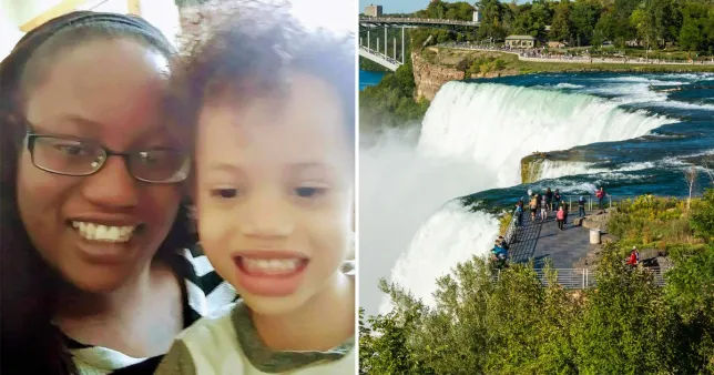 O femeie a sărit cu doi copii în cascada Niagara. A lăsat mesaje tulburătoare.
