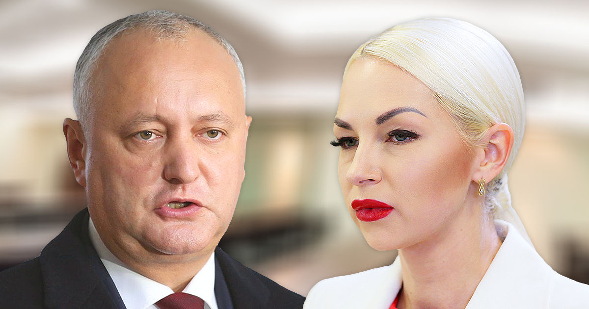 Игорь Додон назвал беззаконием задержание Марины Таубер. Коллаж Point.md.