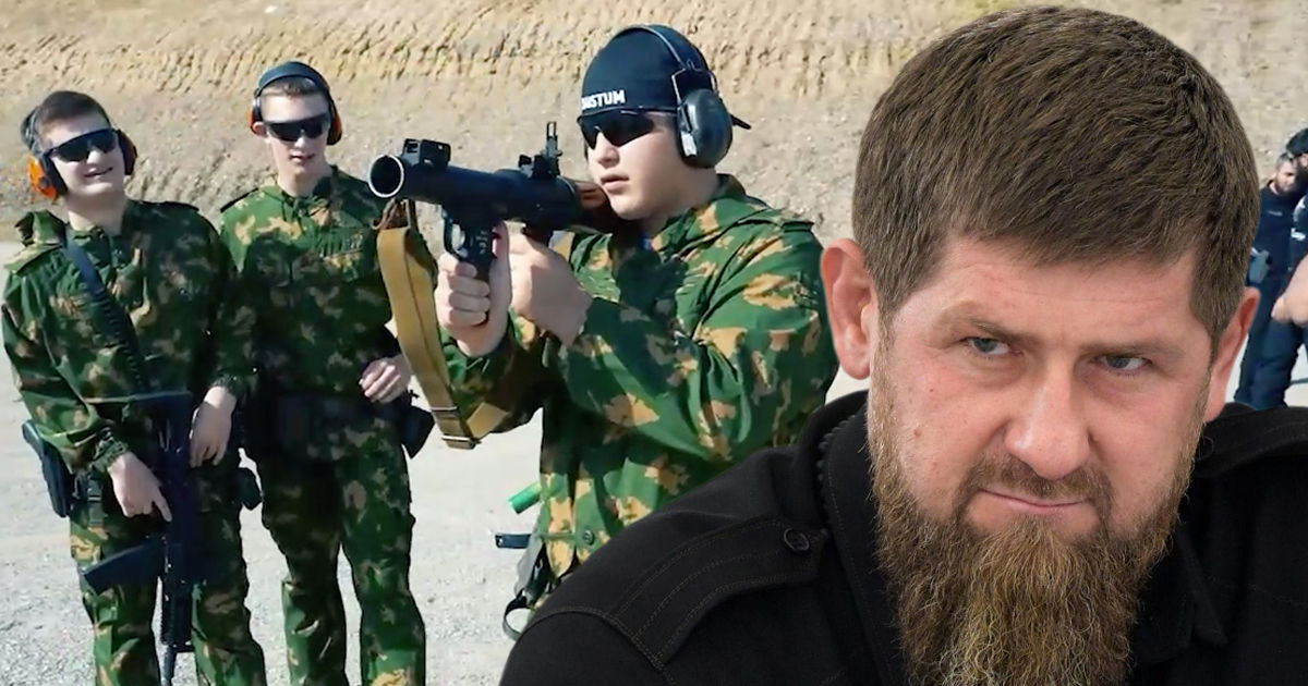 Кадыров заявил, что отправит на войну троих несовершеннолетних сыновей.