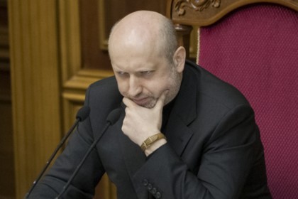 Турчинов заявил, что Россия отказывается идти на дипломатическое разрешение конфликта. Фото: Алекс Кузьмин / Reuters