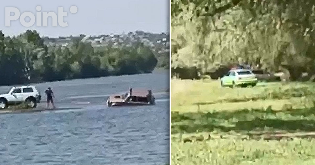 Два водителя попытались пересечь Днестр по воде на «Нивах».