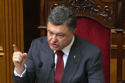 Петр Порошенко исключил возможность одностороннего прекращения огня на востоке страны. Фото: Коммерсантъ