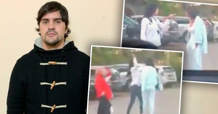 Разборки на парковке двух подруг Константина Цуцу попали на видео.