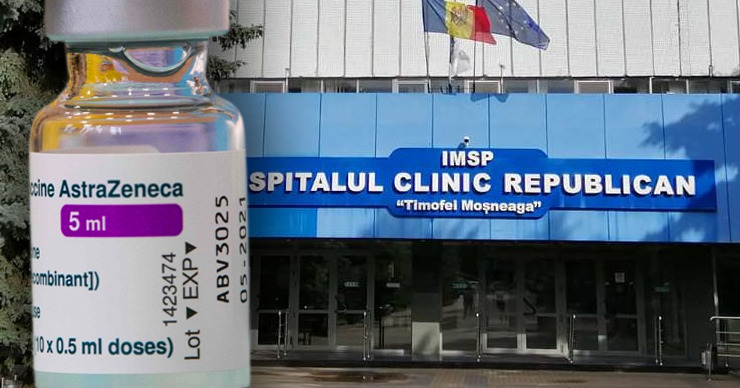 Вакцинация от коронавируса в Молдове стартует 2 марта в РКБ. Коллаж: Point.md