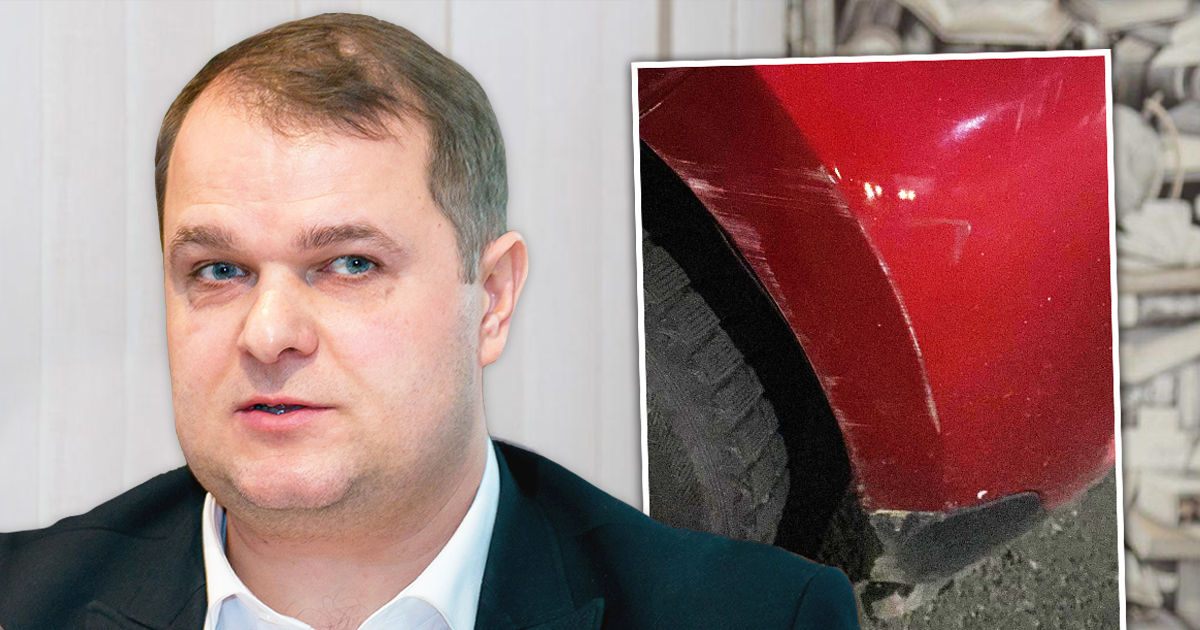 Автомобиль депутата Нестеровского попал в ДТП: за рулем была его сестра. Коллаж: Point.md