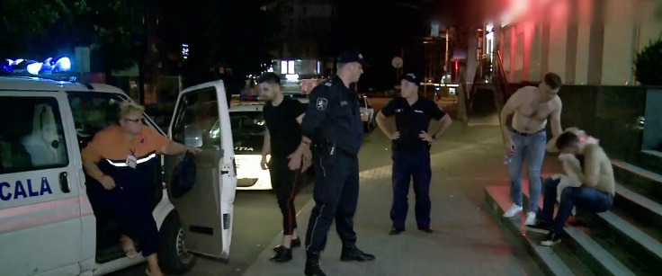 В Кишиневе у ночного клуба произошла очередная драка.