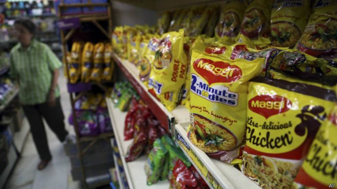 Лапшу от компании Nestle можно найти в магазинах даже самых отдаленных индийских районов.
