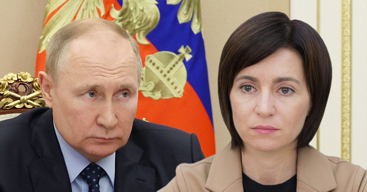 Майя Санду не поздравила Владимира Путина с 70-летием. Коллаж: Point.md