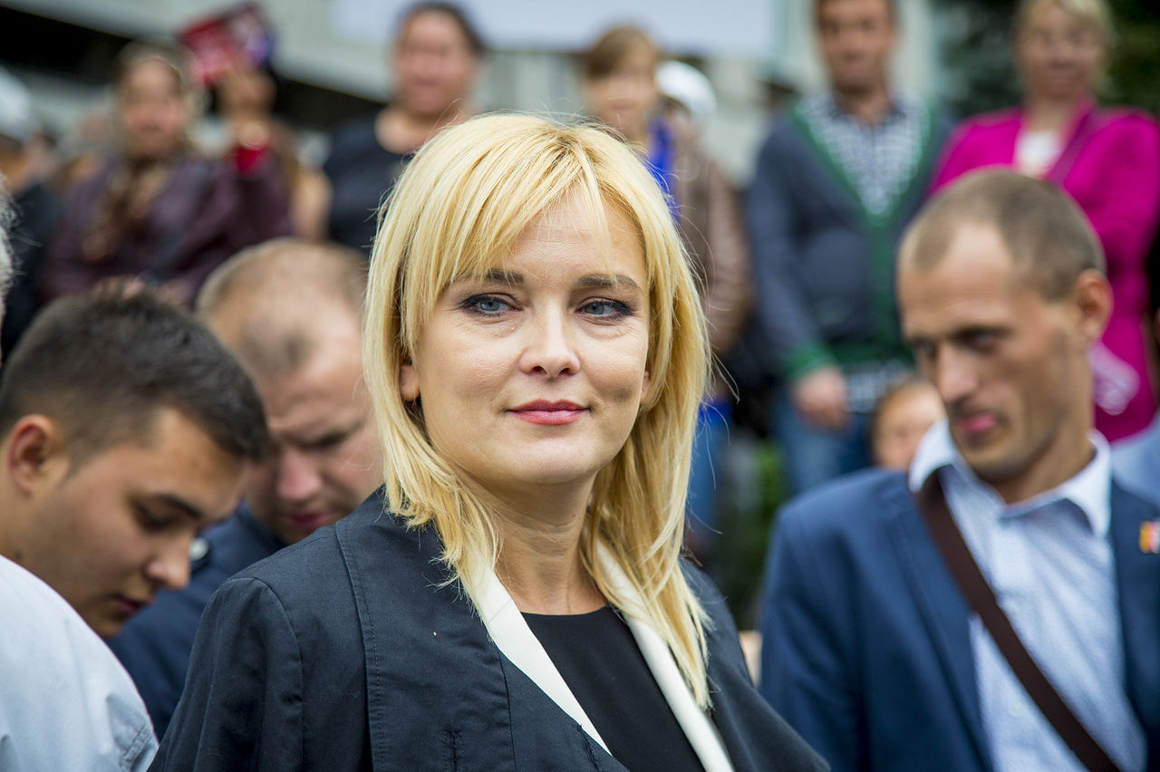 Инна Попенко призвала поддержать ее мирным протестом.