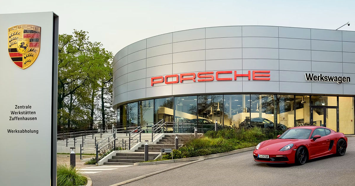 Прибыль Porsche рухнула на 91%.