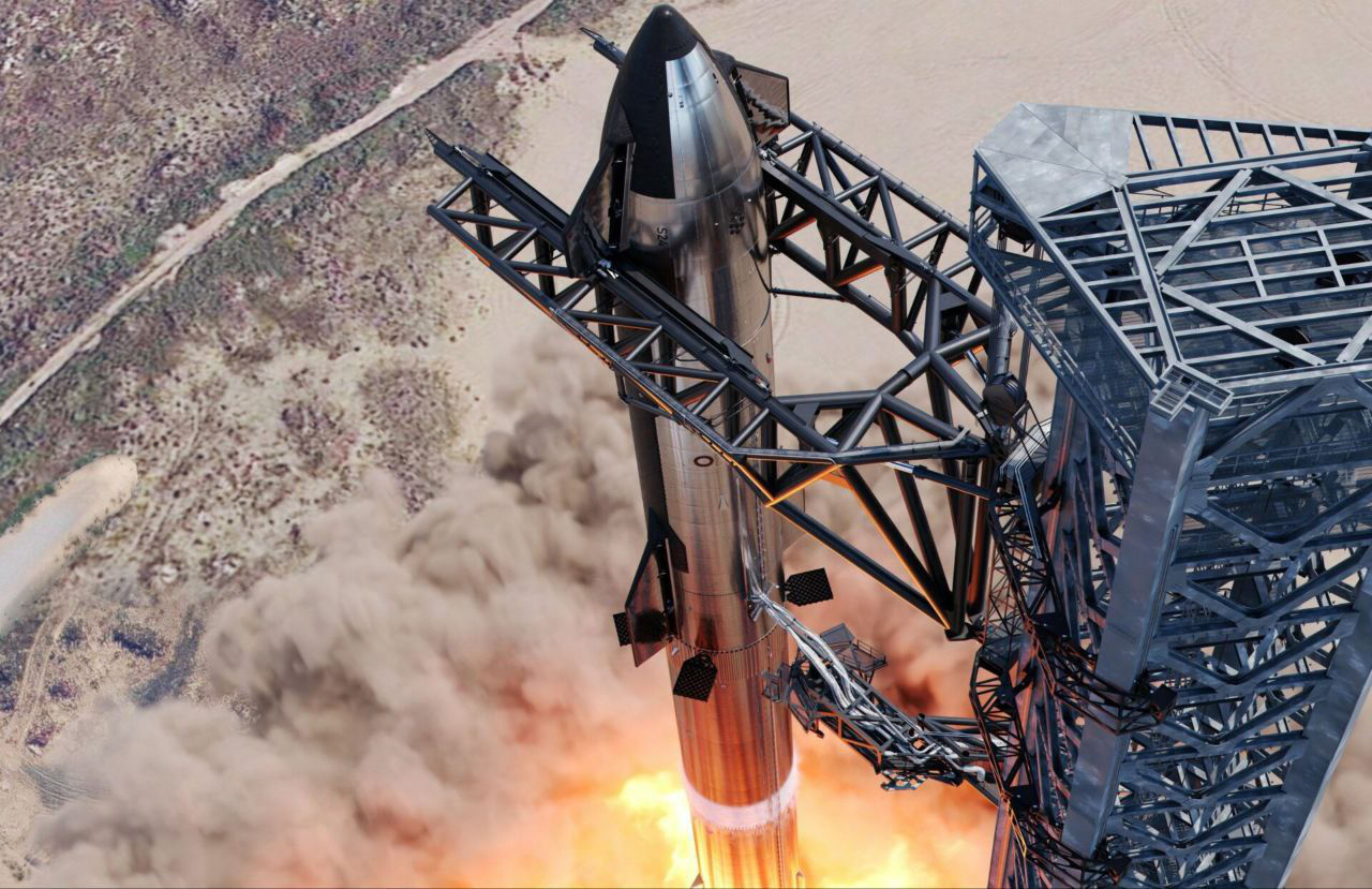  SpaceX будет готова к запуску Starship в апреле.