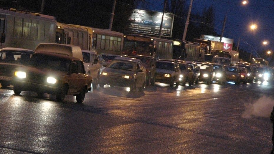 В Кишиневе снова образовались пробки.