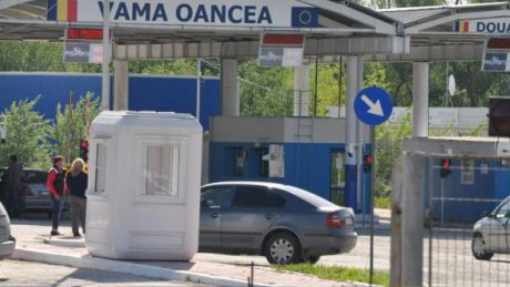 Un bărbat a fost reținut la punctul de trecere a frontierei Oancea. Foto: presagalatibraila.com