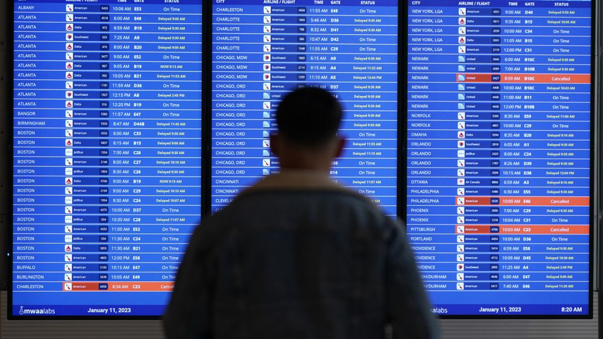 Ryanair dă vina pe serviciile de control al traficului aerian pentru întârzierile zborurilor.