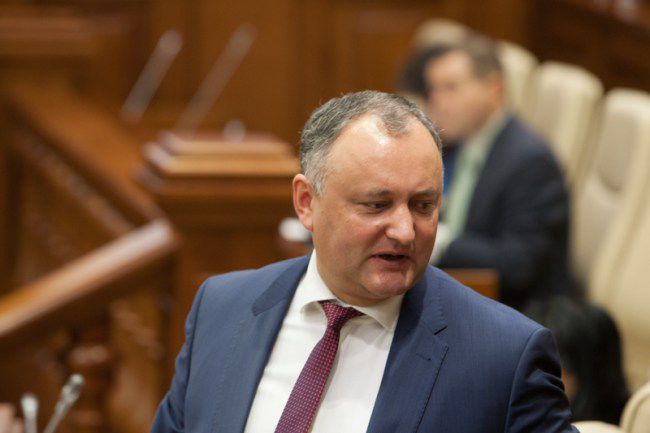Igor Dodon și-a exprimat regretul că în 1812, Imperiul Rus nu a anexat întreg teritoriul Moldovei. Foto: Sandu Tarlev