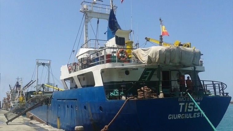 O navă sub pavilion moldovenesc a naufragiat în Marea Neagră