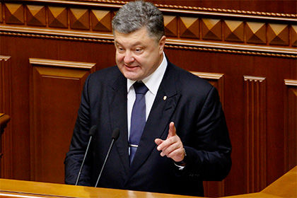 Президент Украины Петр Порошенко сравнил Новороссию с Мордором.