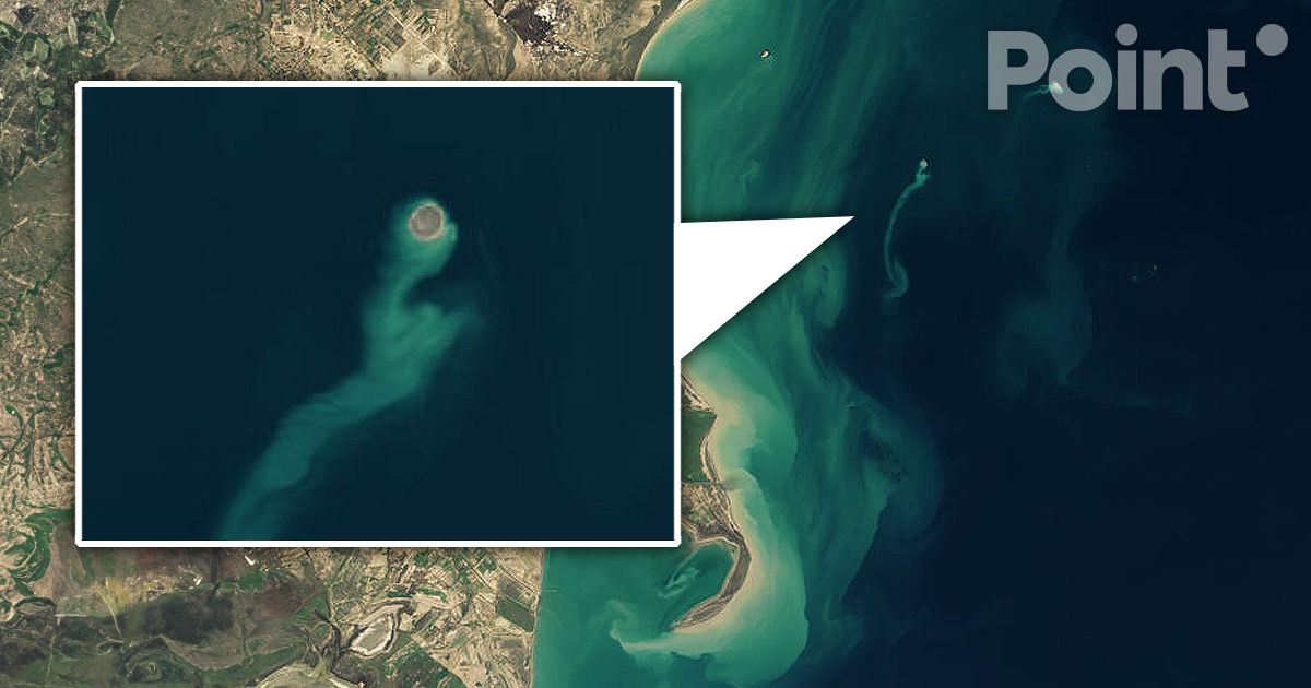 Sateliții NASA au detectat o insulă fantomă în Marea Caspică.